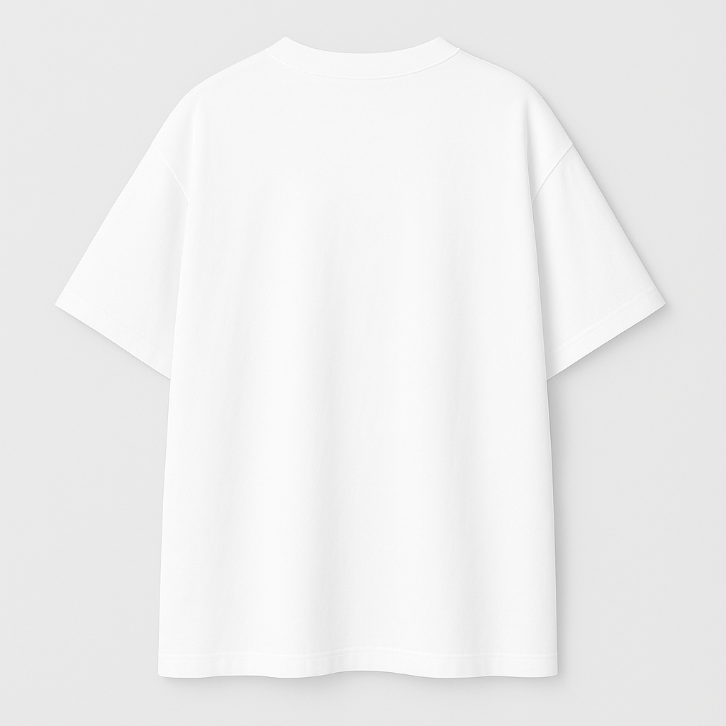 Playera Oversize Blanca - 220 gsm