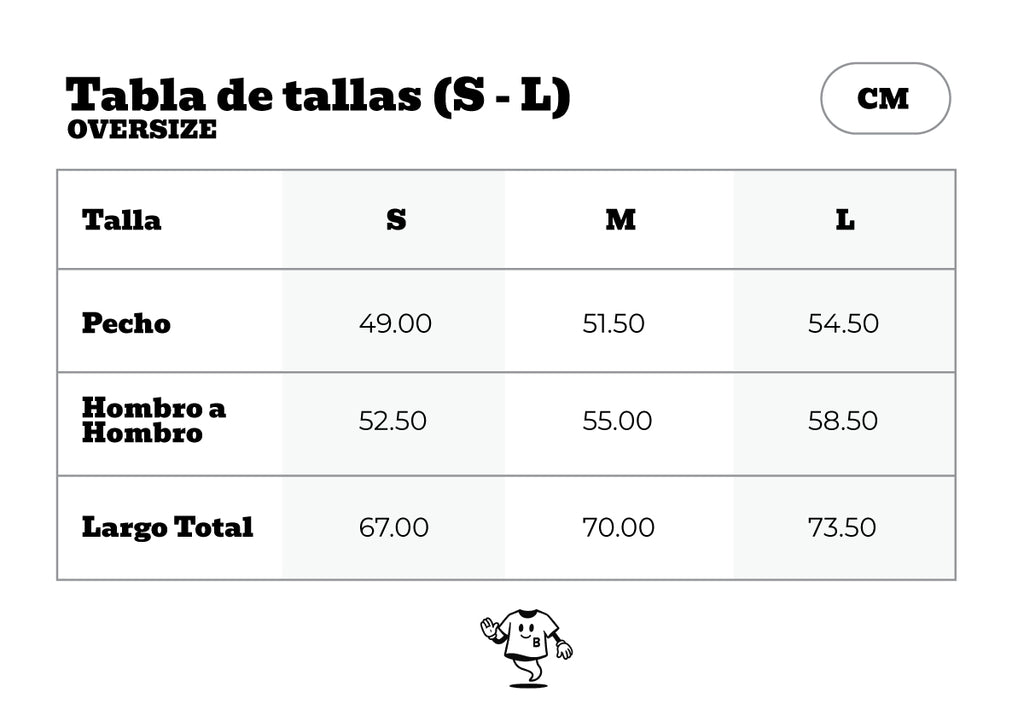 Playera Oversize Negra - 220 gsm