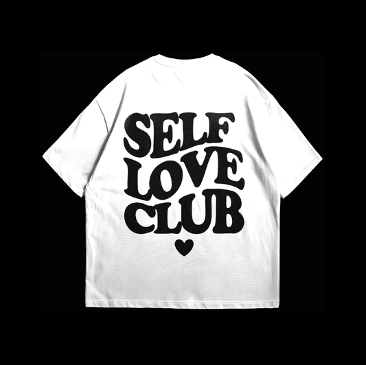 Self Love Club - Playera Oversize